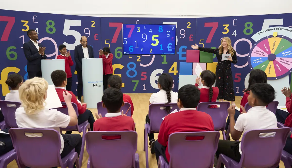 Wheel of Numbers assembly