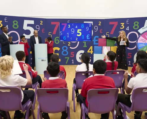 Wheel of Numbers assembly